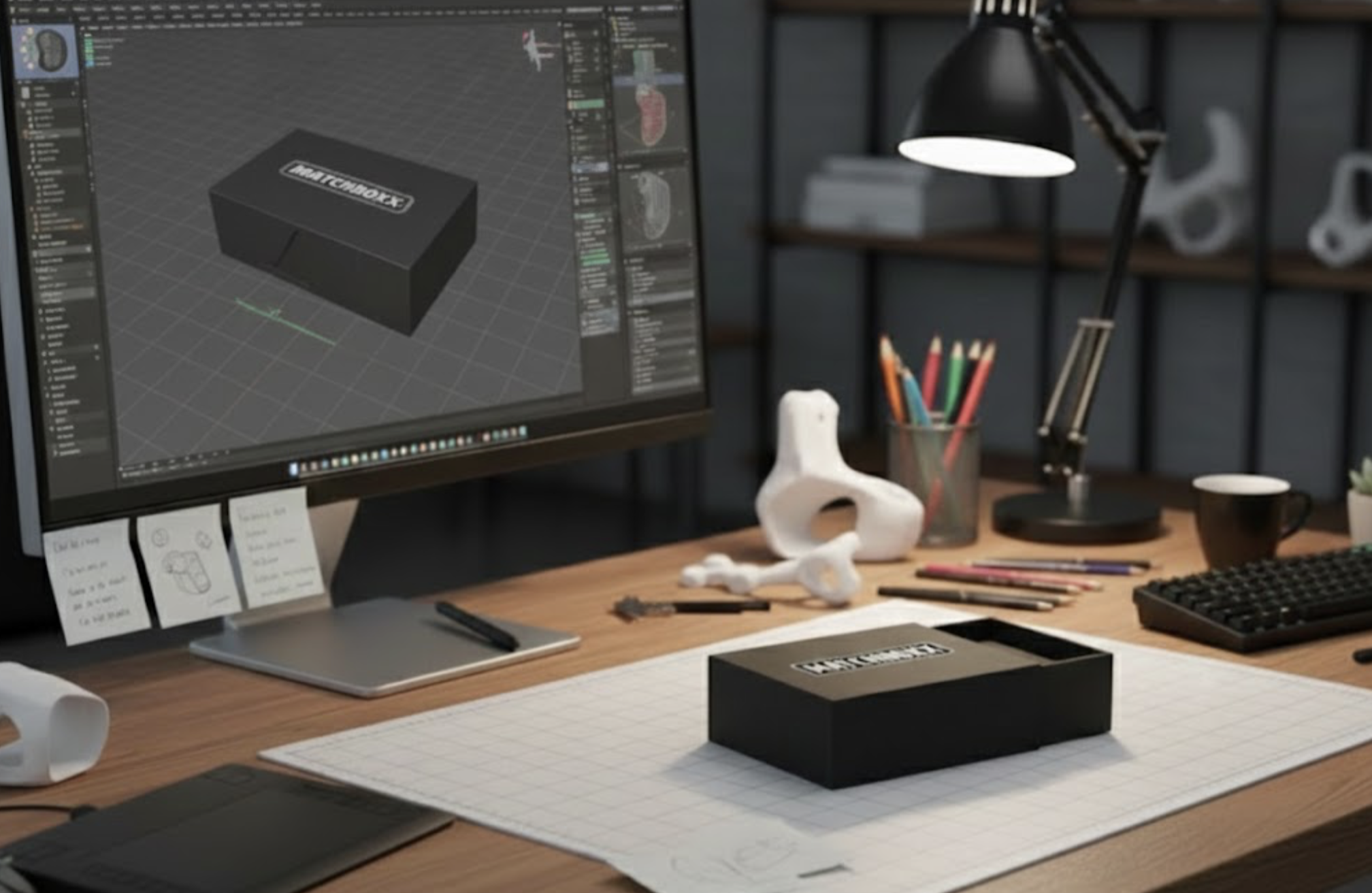 MATCHBOXX prototype – boxed